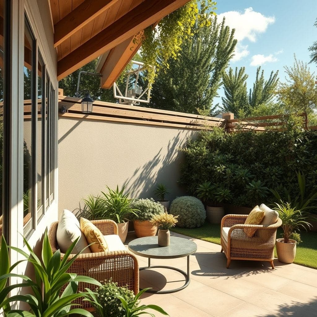  Outdoor Garden design example 1