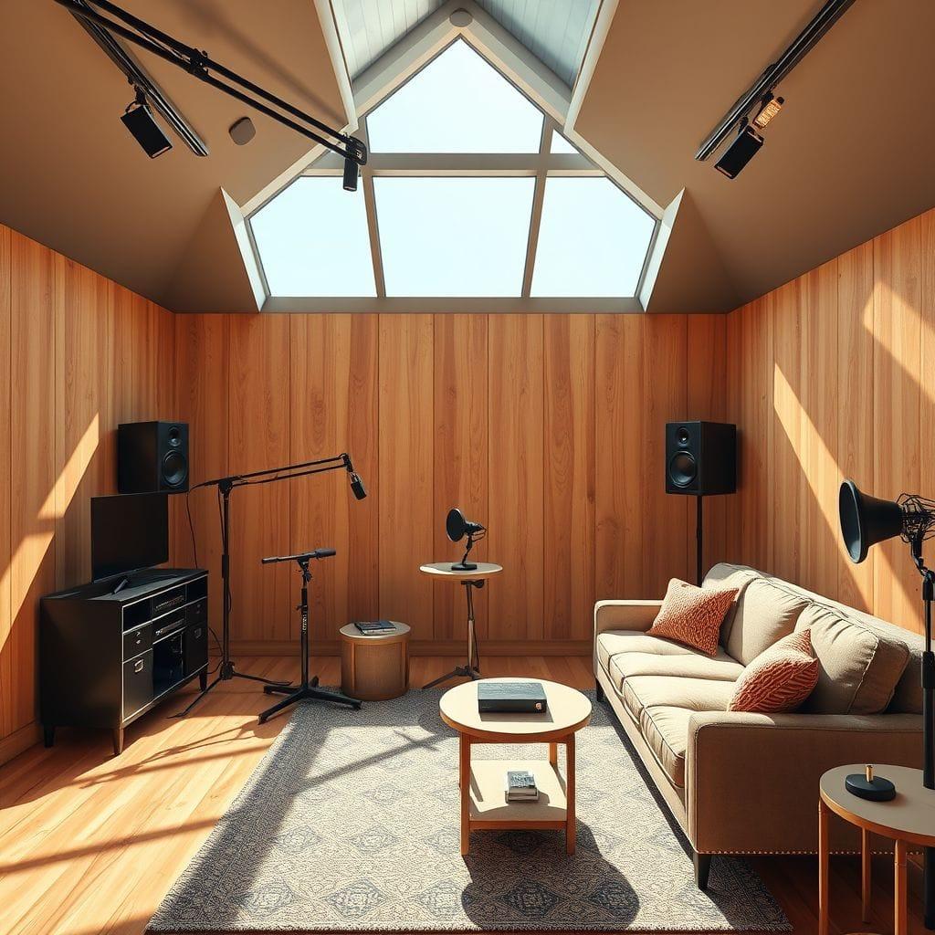  Podcast Studio design example 1