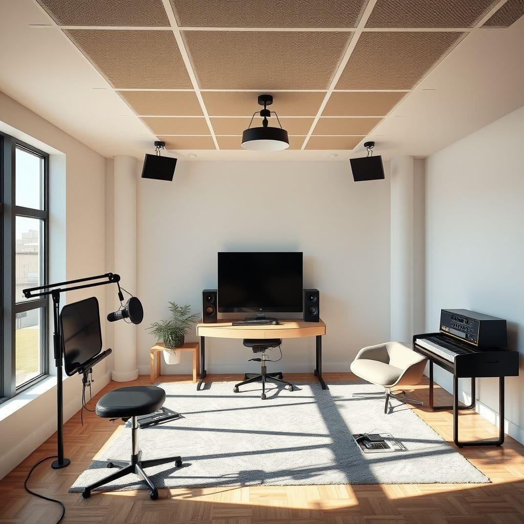  Podcast Studio design example 4