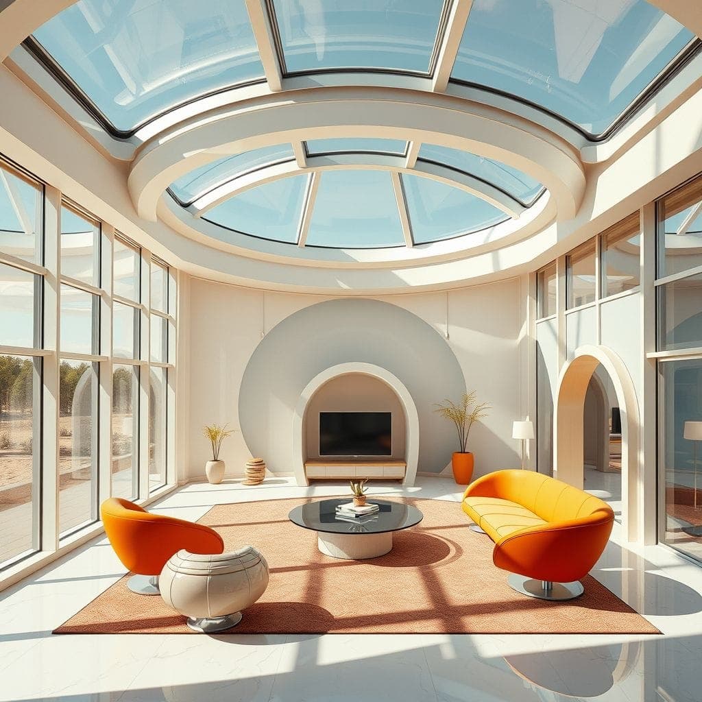 Retro Futuristic  design example 2