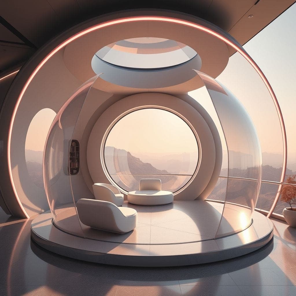 Retro Futuristic Drop Zone design example 2