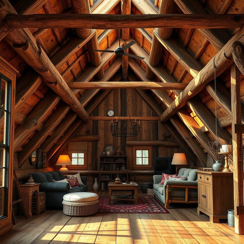 Rustic Attic design example 1