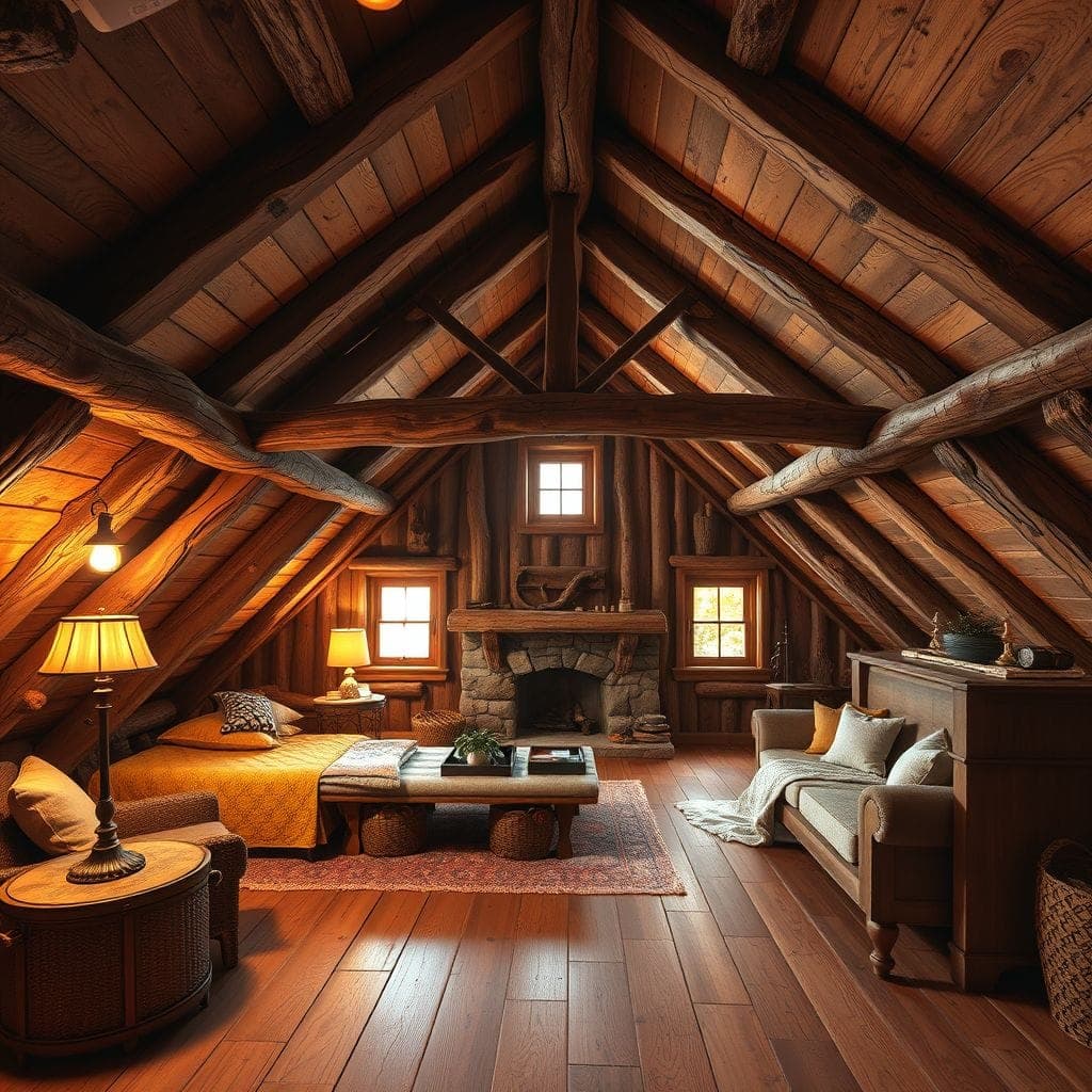 Rustic Attic design example 2