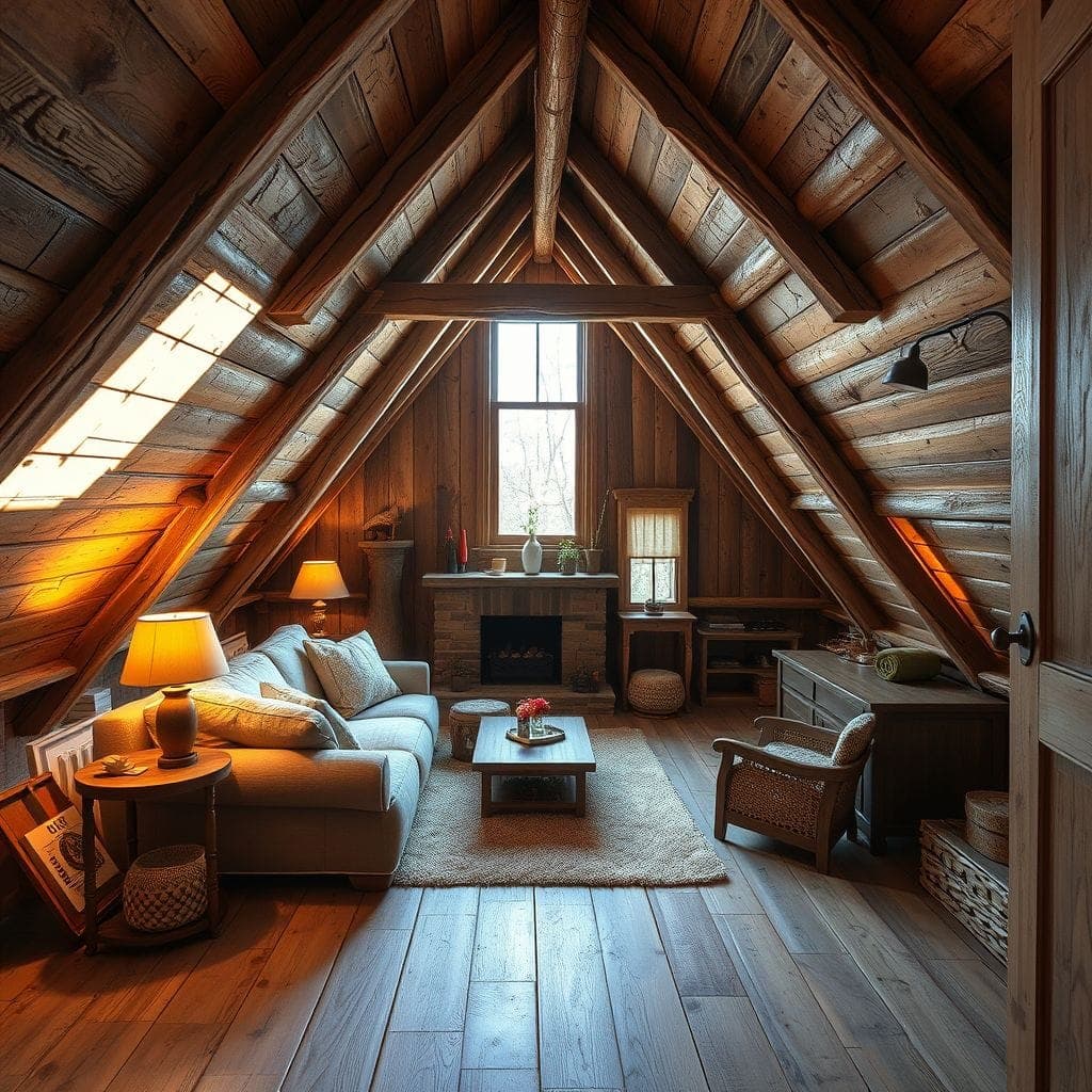 Rustic Attic design example 3