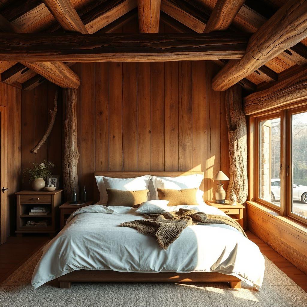 Rustic Bedroom design example 2