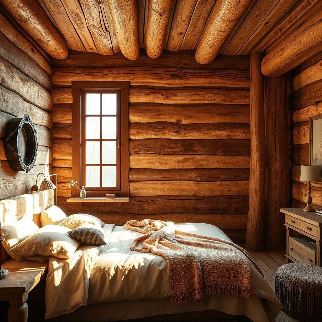 Rustic Bedroom design example 4