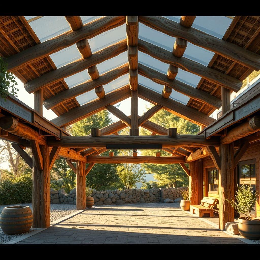 Rustic Carport design example 2