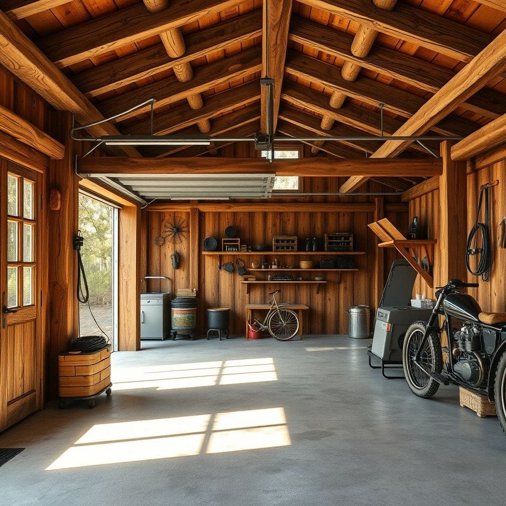 Rustic Garage design example 2
