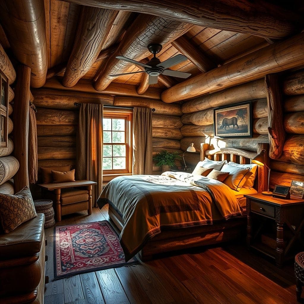 Rustic Guest Room design example 1