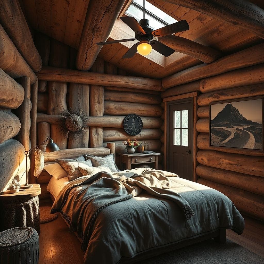 Rustic Guest Room design example 3