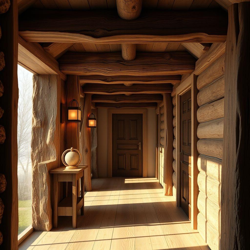 Rustic Hallway design example 2