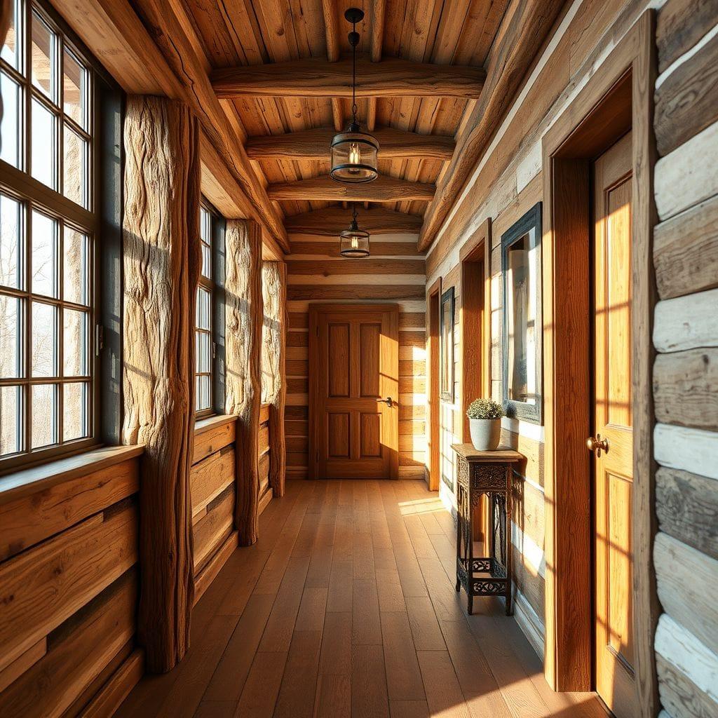 Rustic Hallway design example 4