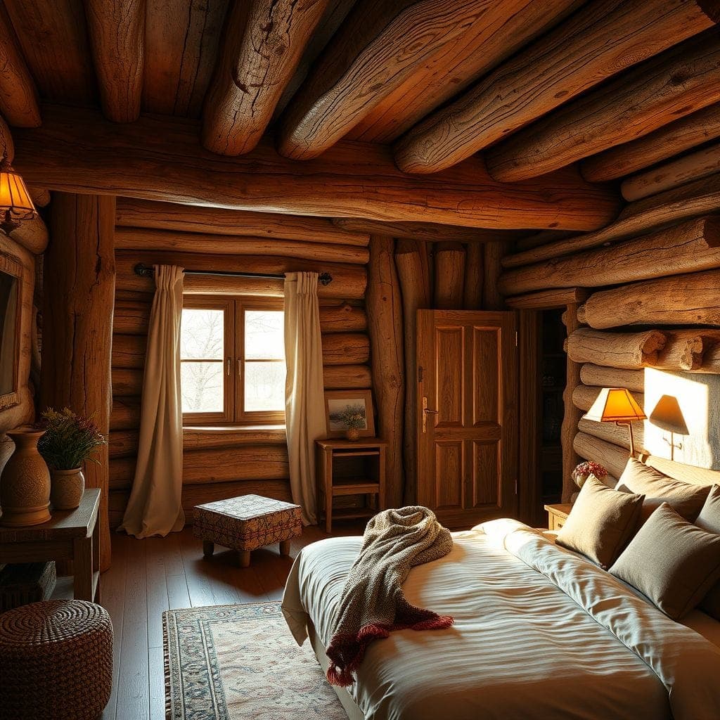 Rustic Hotel Room design example 2