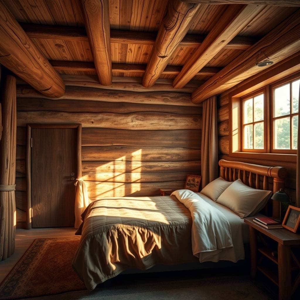 Rustic Hotel Room design example 3