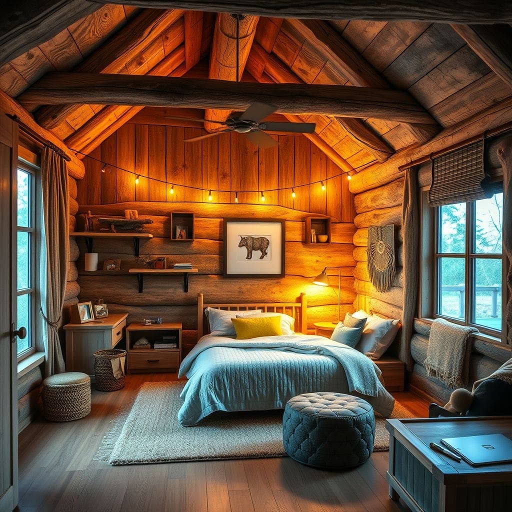 Rustic Kids Room design example 2