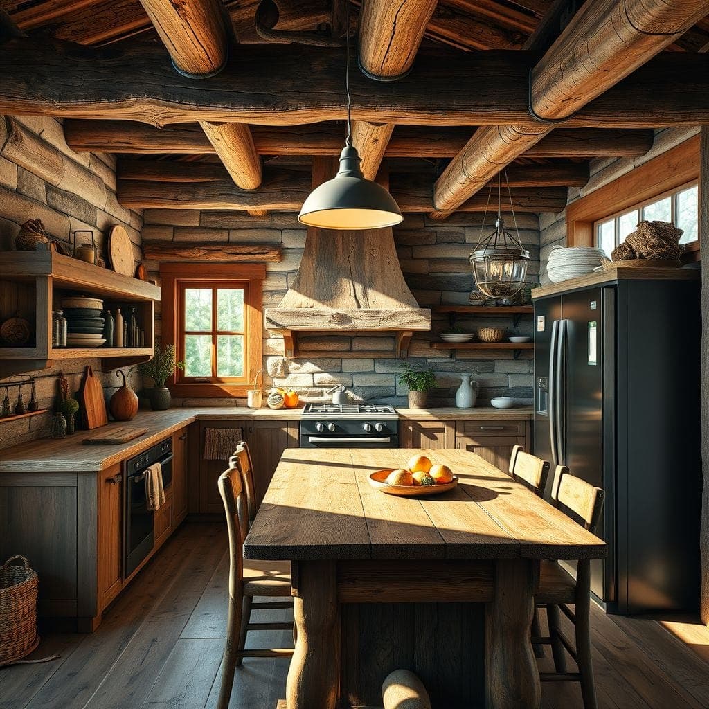 Rustic Kitchen design example 2