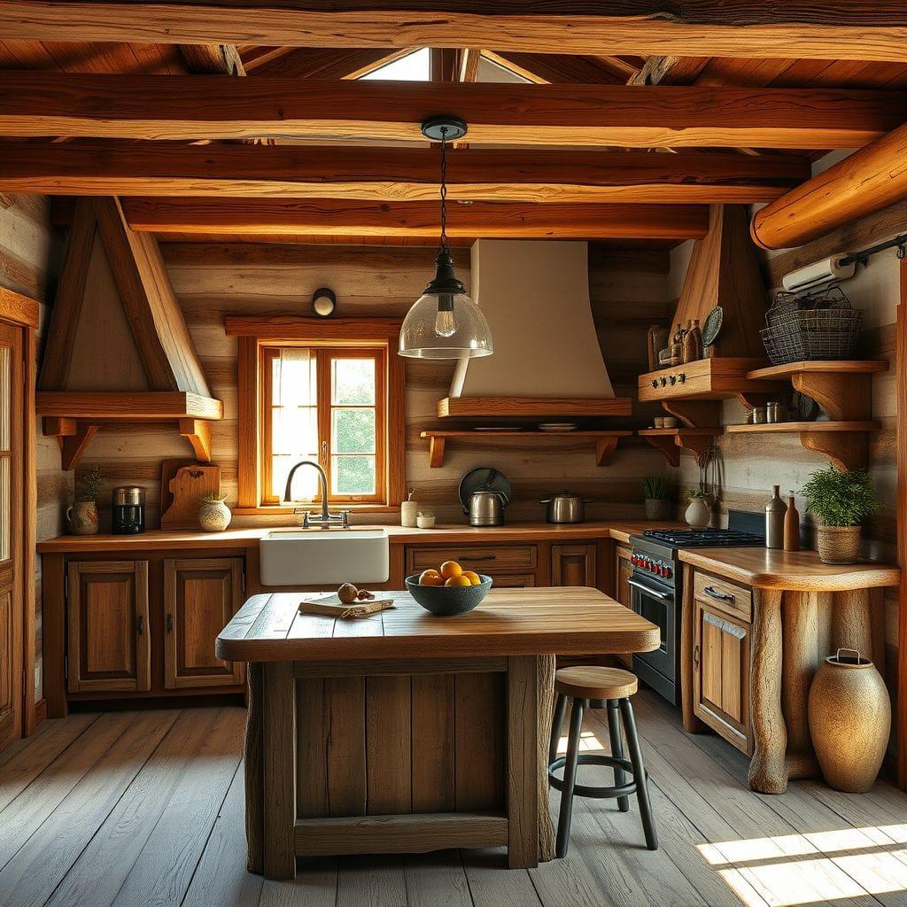 Rustic Kitchen design example 4