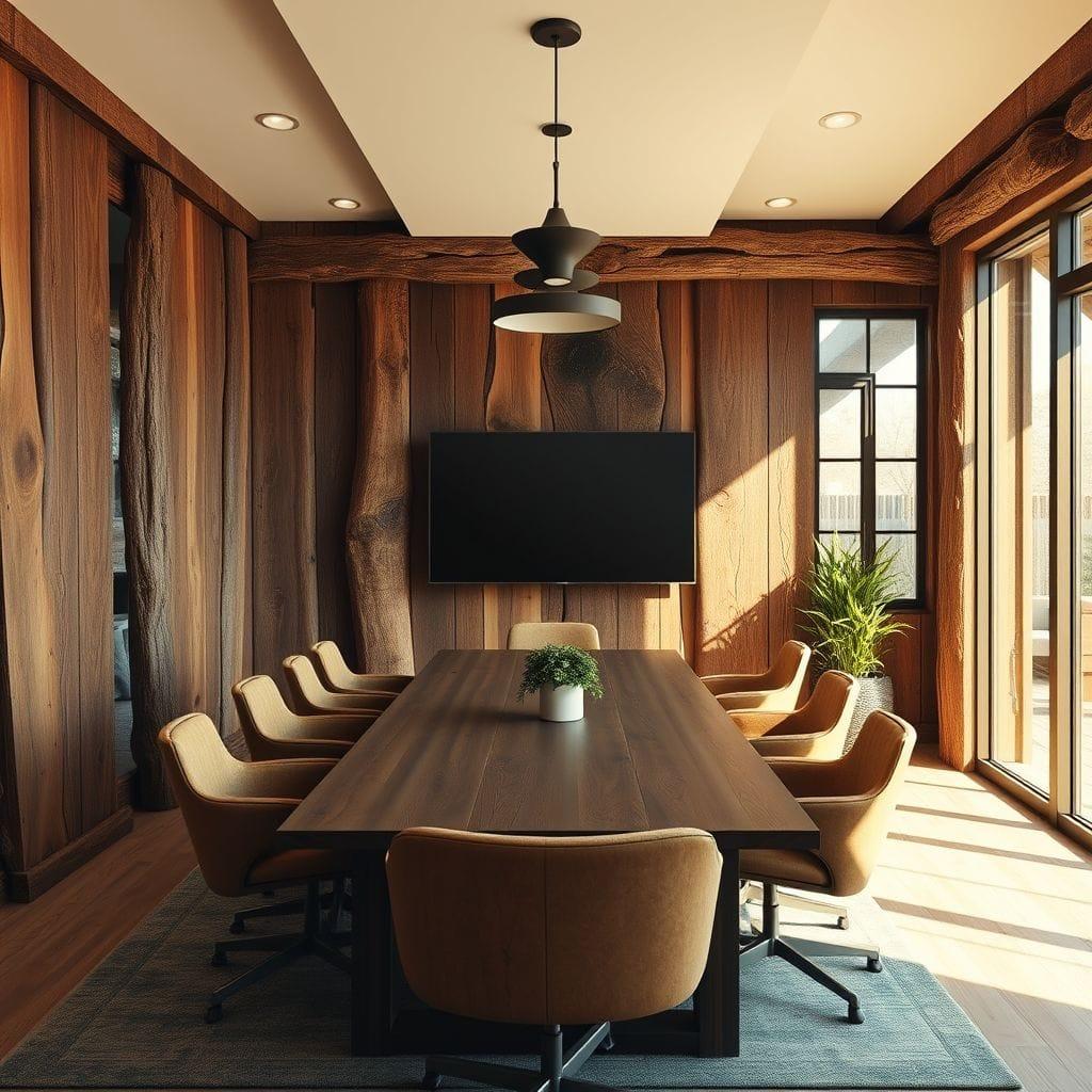 Rustic Meeting Room design example 3