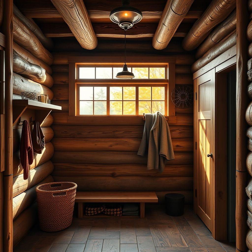 Rustic Mudroom design example 2