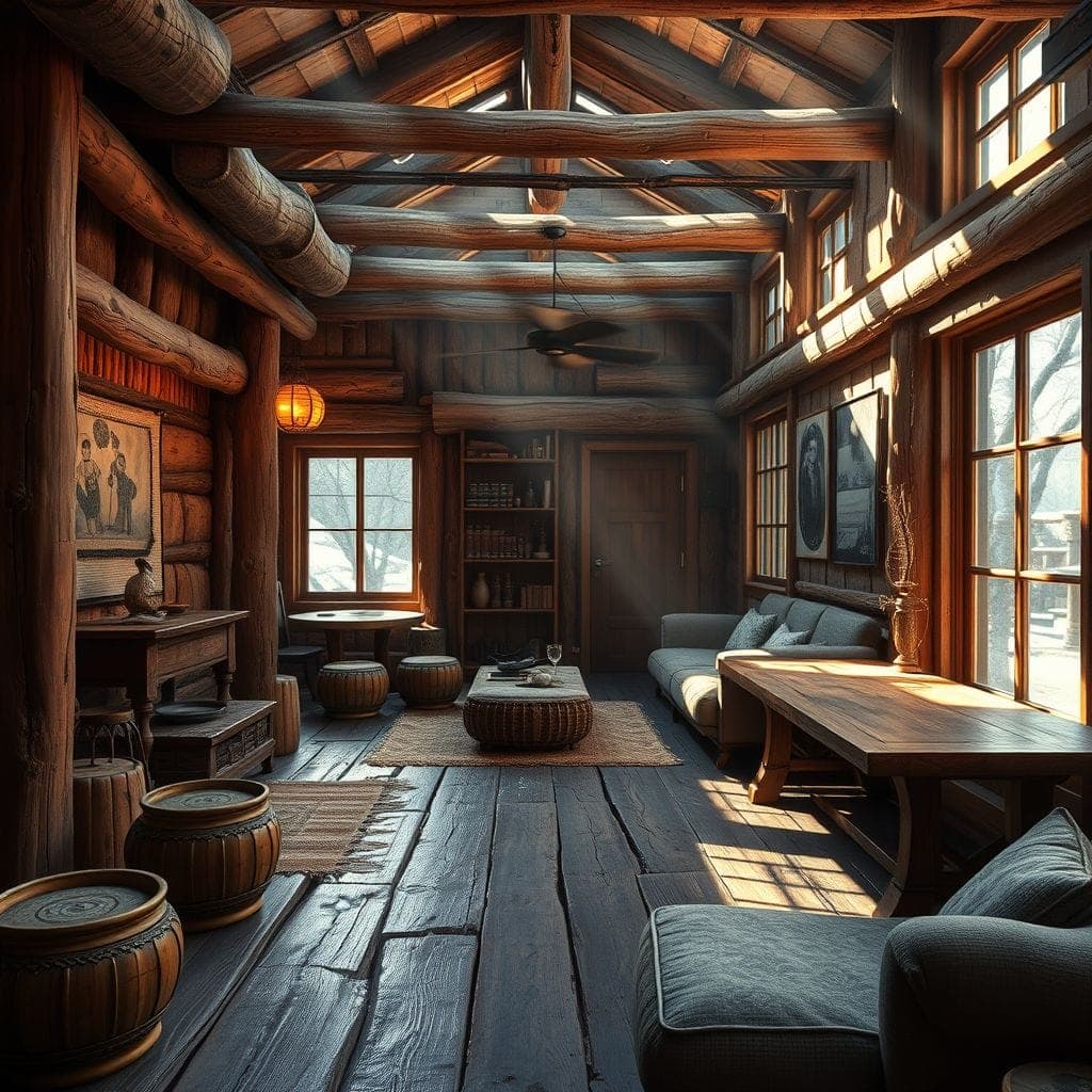 Rustic Onsen design example 3