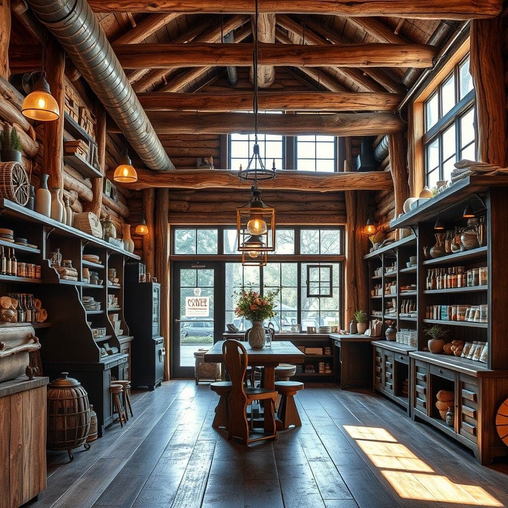 Rustic Store design example 2