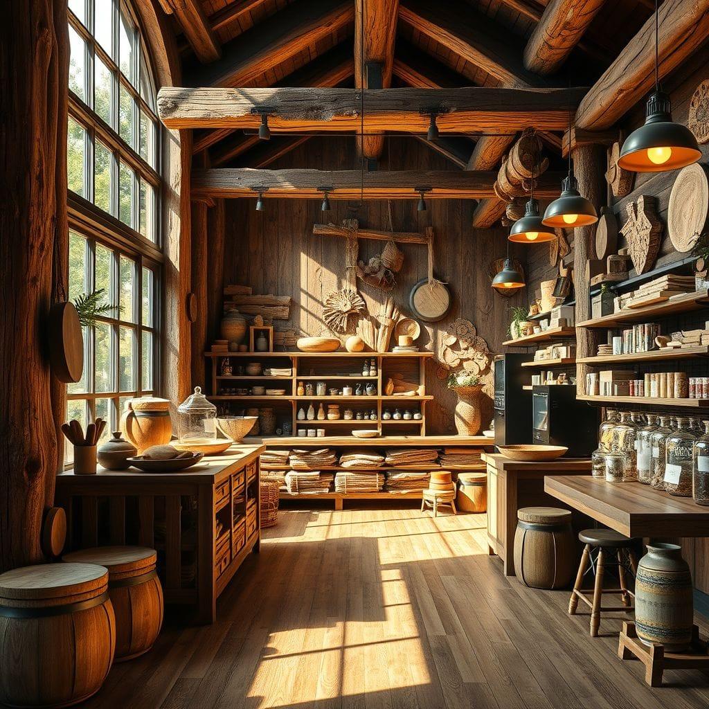 Rustic Store design example 3