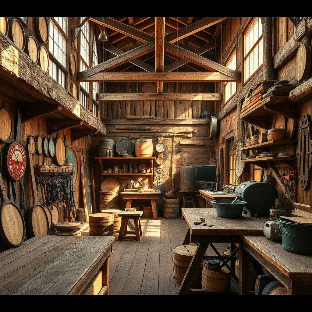 Rustic Workshop design example 1
