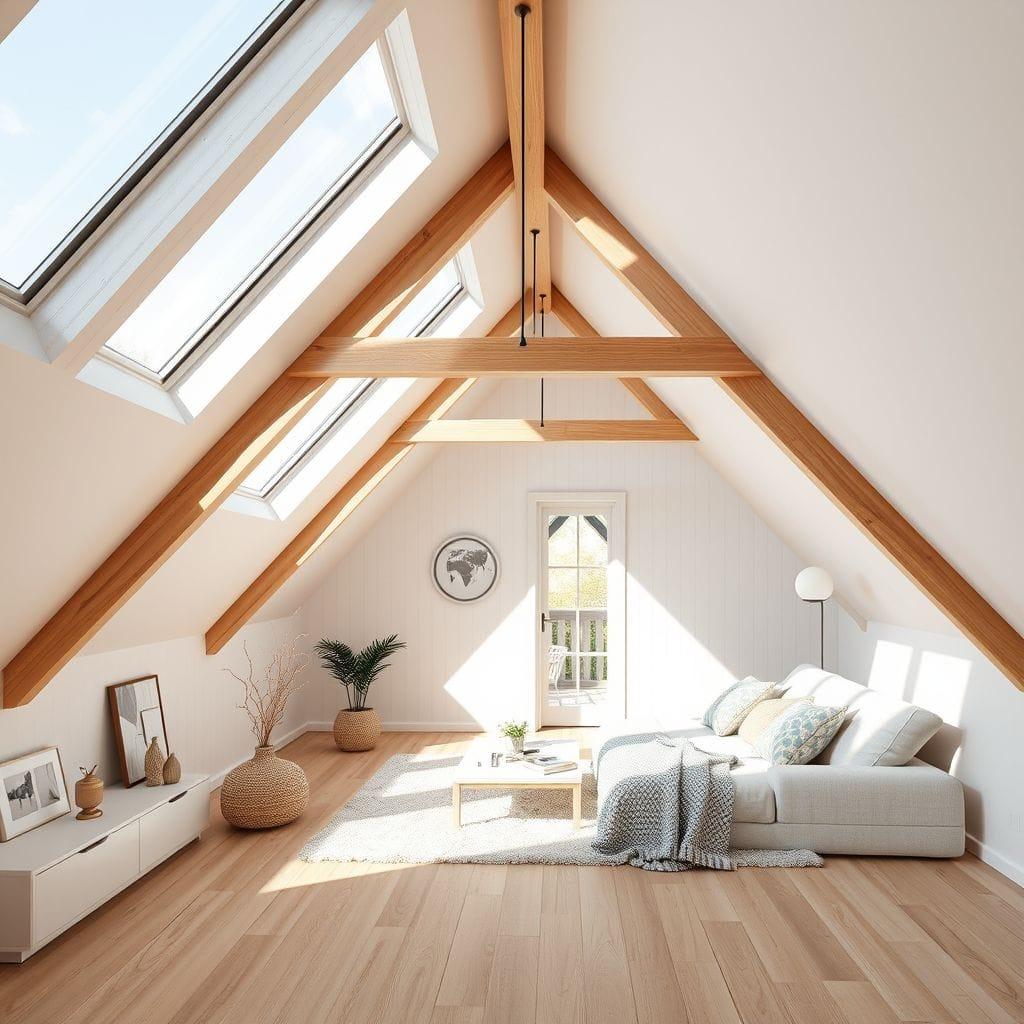 Scandinavian Attic design example 1