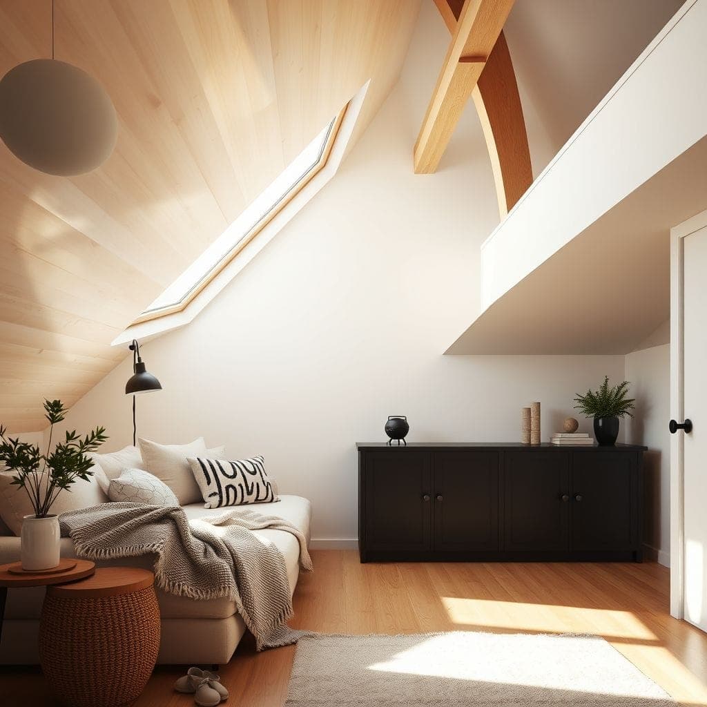 Scandinavian Attic design example 2