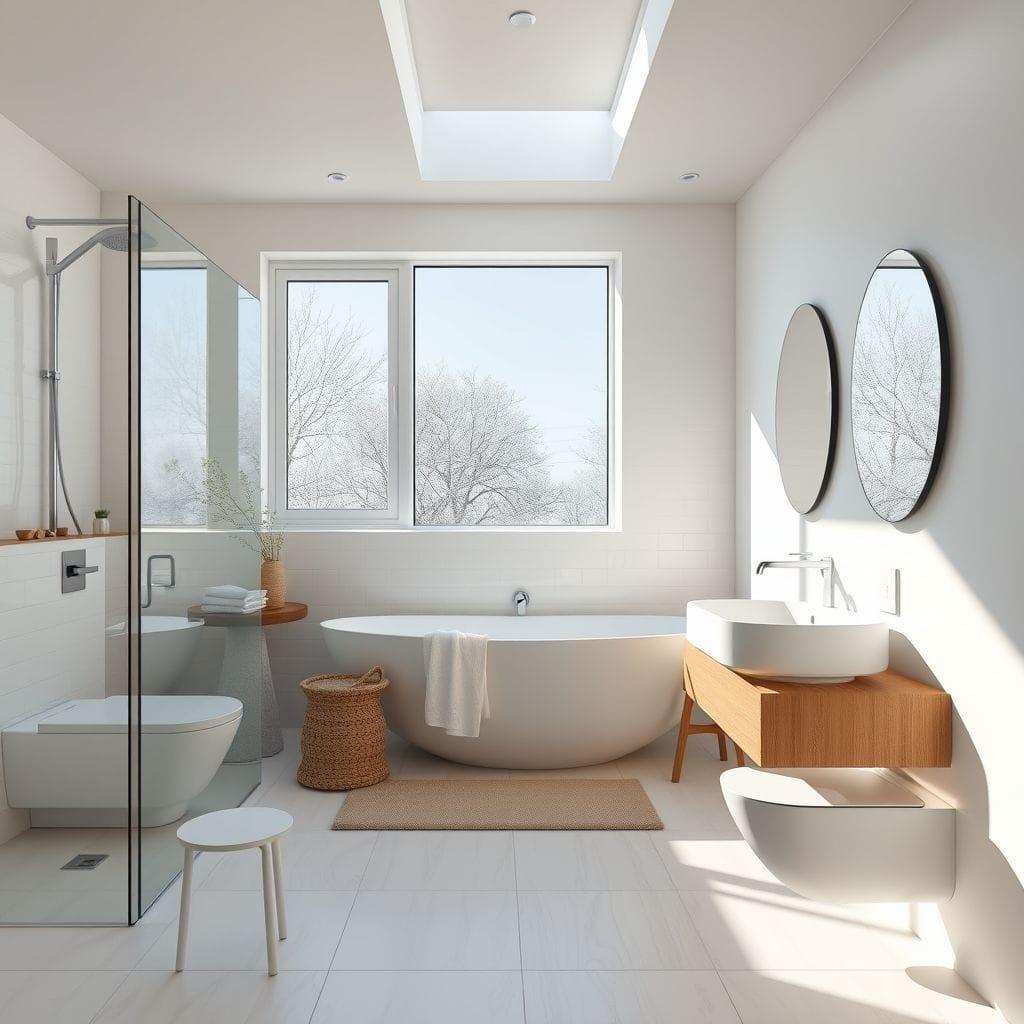 Scandinavian Bathroom design example 1