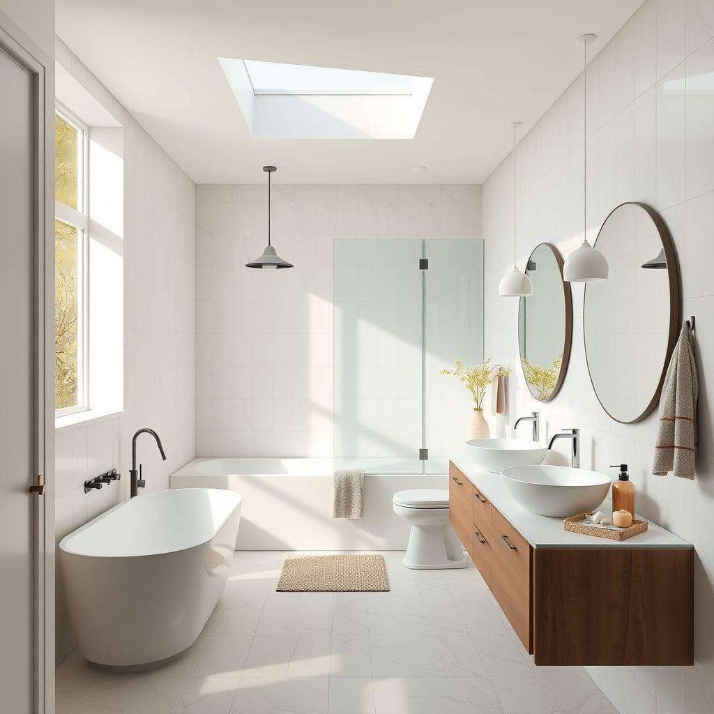 Scandinavian Bathroom design example 2