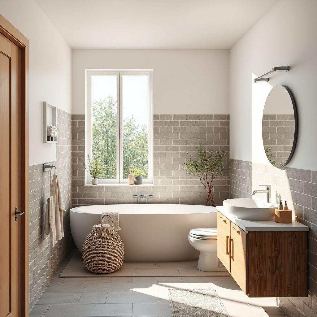 Scandinavian Bathroom design example 3