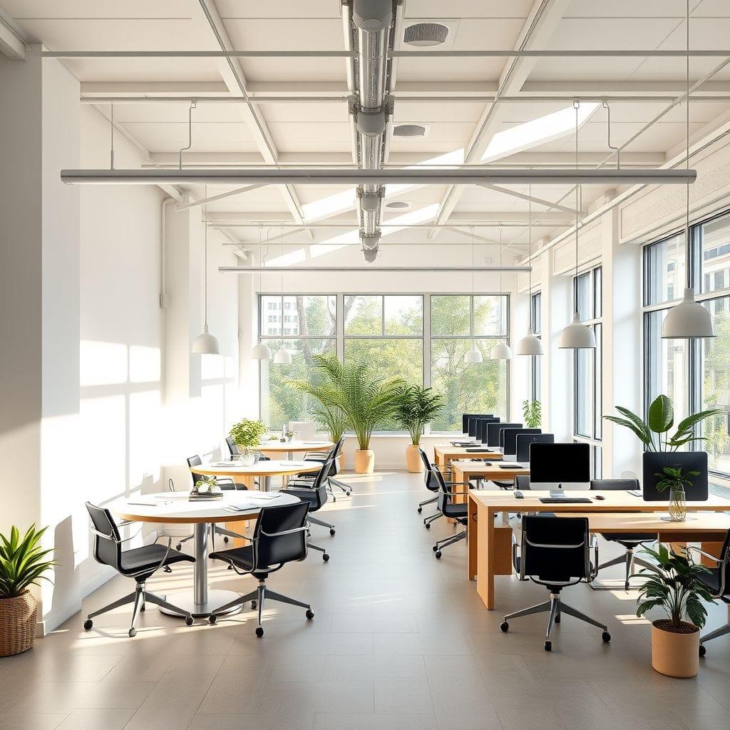 Scandinavian Coworking Space design example 2