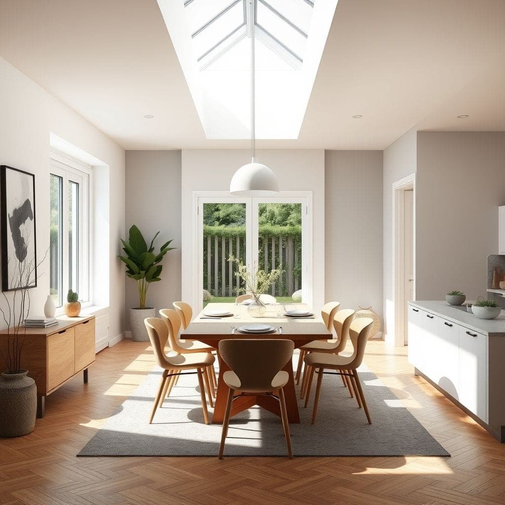 Scandinavian Dining Room design example 4