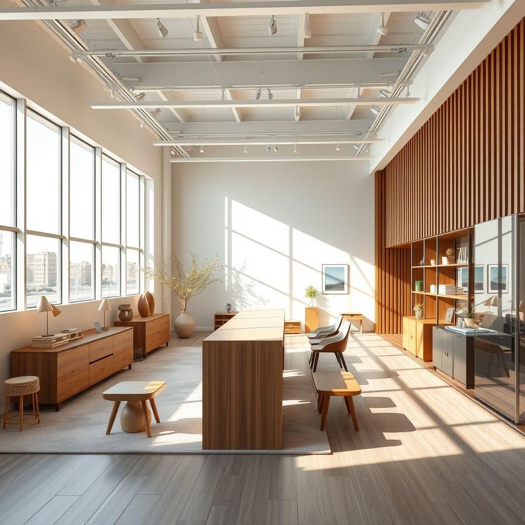 Scandinavian Exhibition Space design example 1