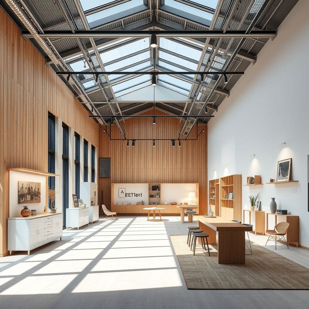 Scandinavian Exhibition Space design example 3