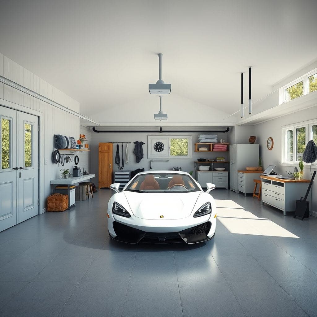 Scandinavian Garage design example 4