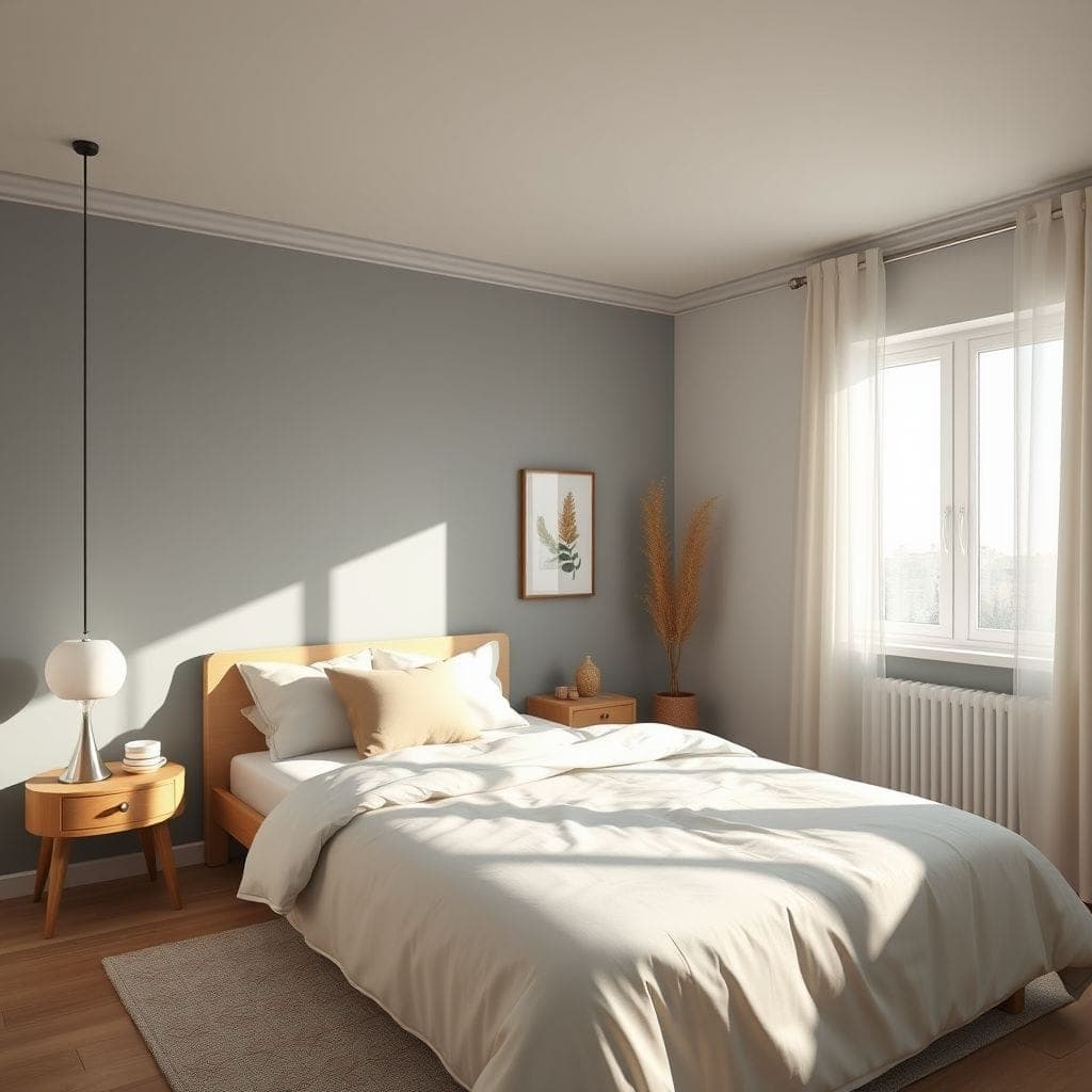 Scandinavian Guest Room design example 1