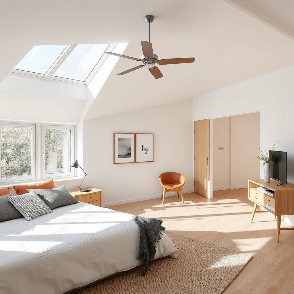 Scandinavian Guest Room design example 2