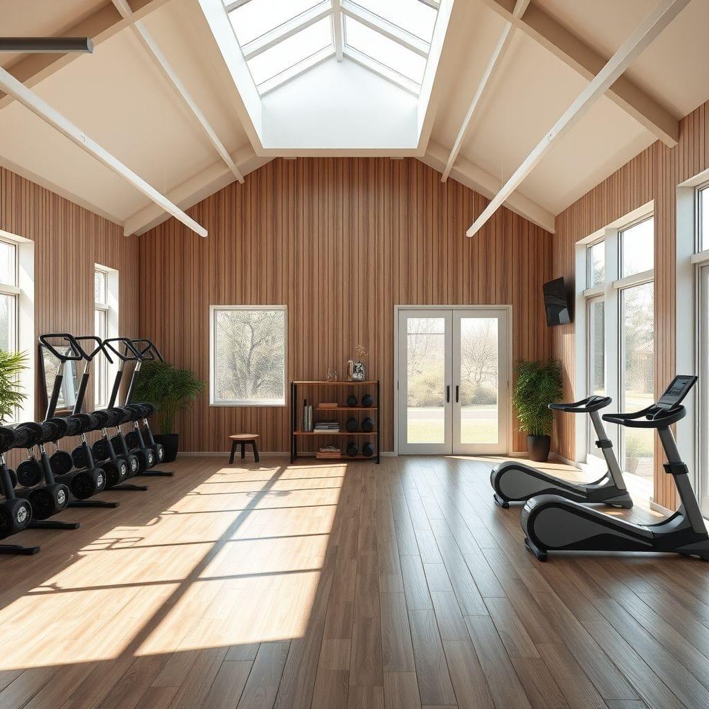 Scandinavian Gym design example 3
