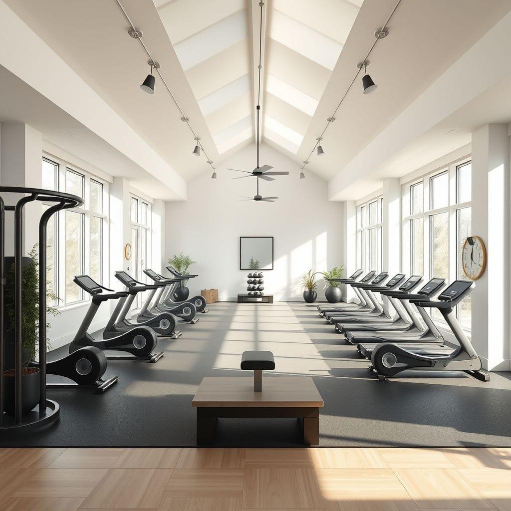 Scandinavian Gym design example 4