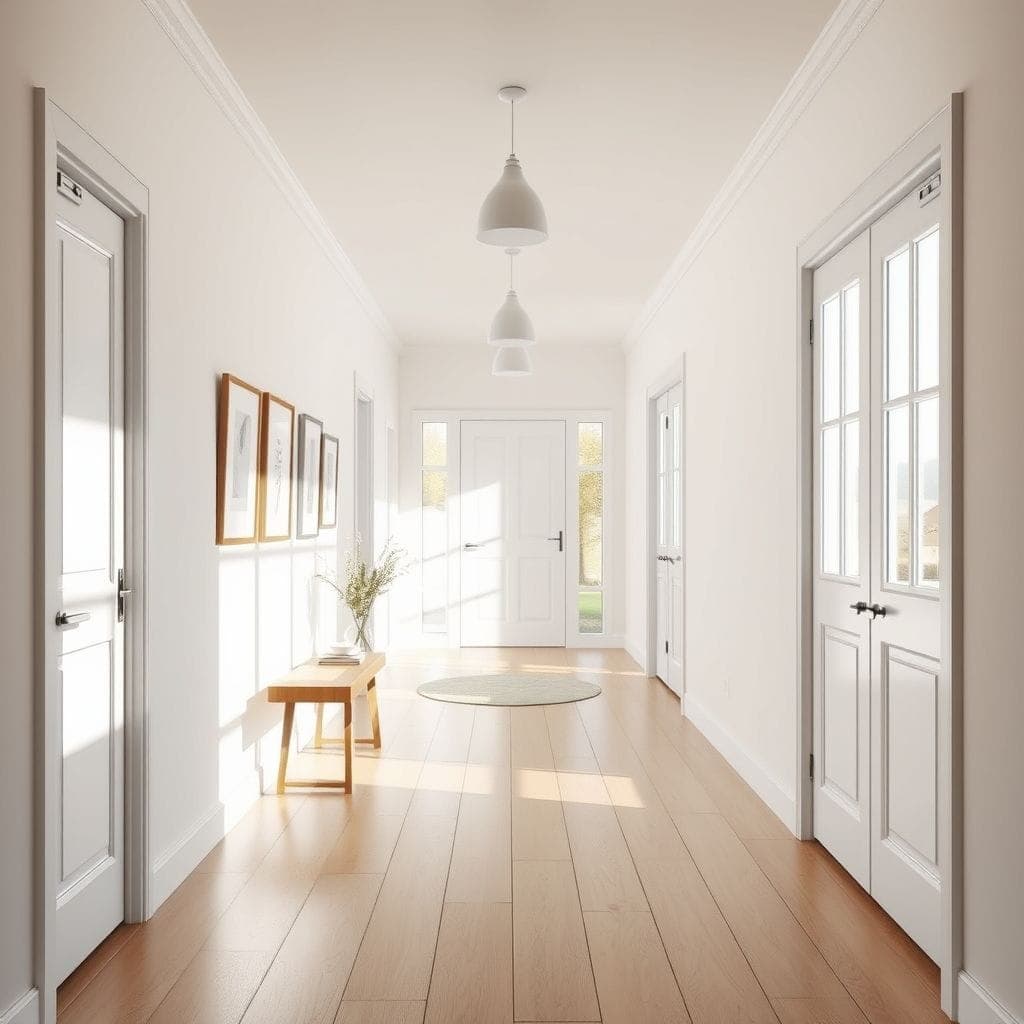 Scandinavian Hallway design example 1
