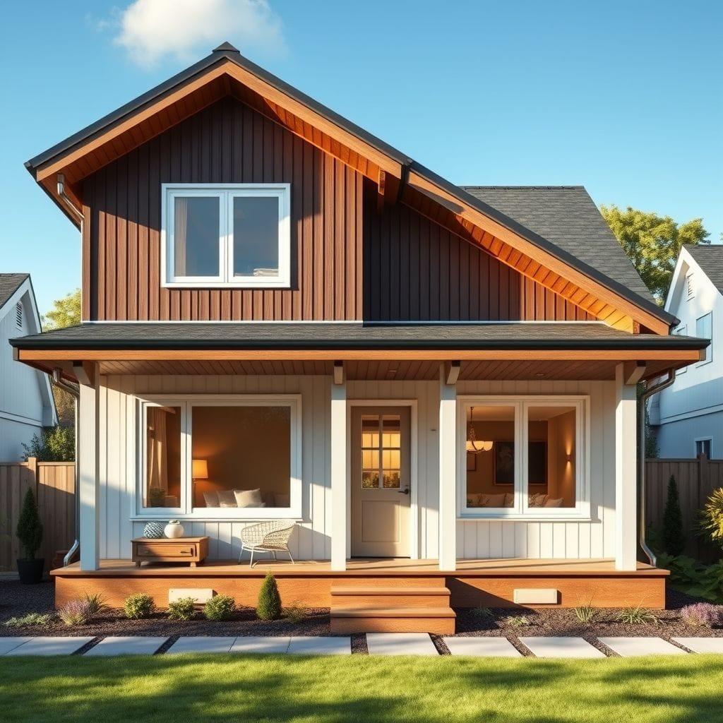 Scandinavian House Exterior design example 1