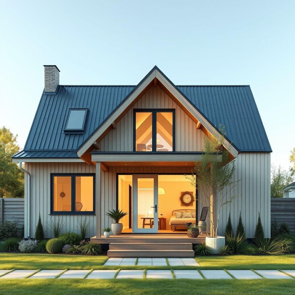 Scandinavian House Exterior design example 2