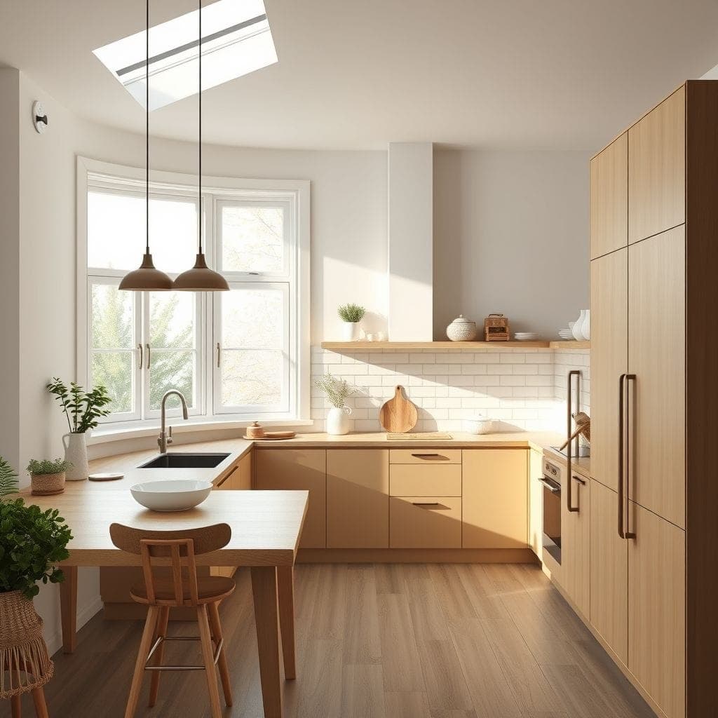 Scandinavian Kitchen design example 1