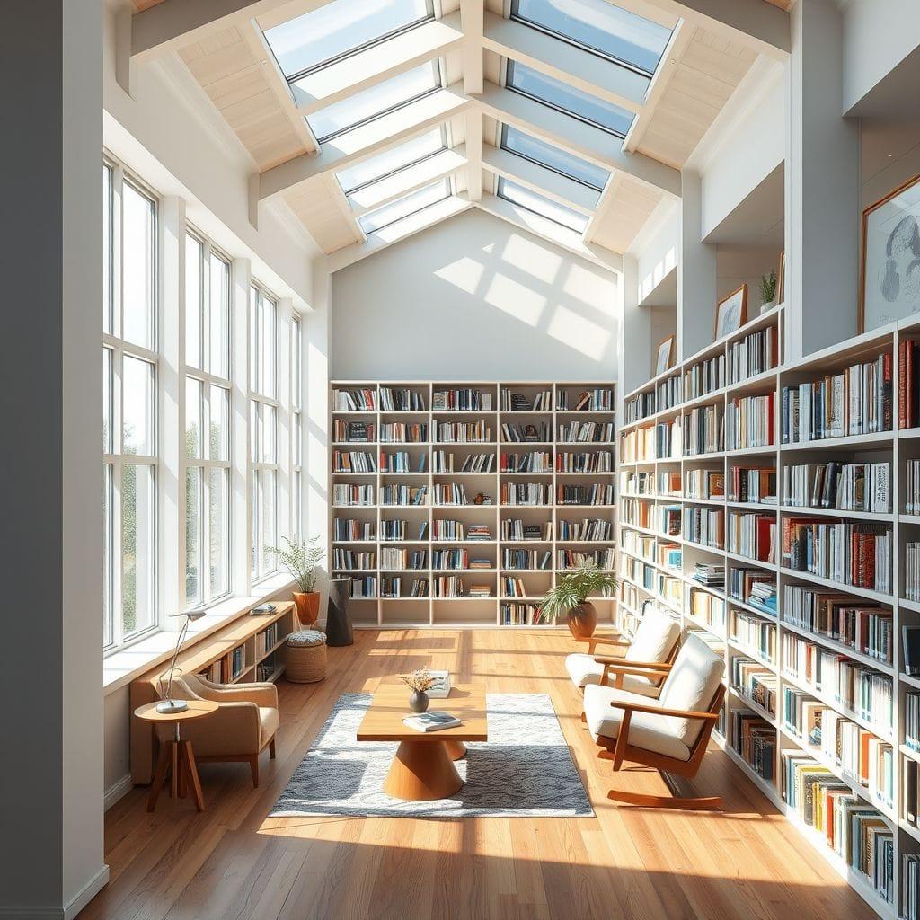 Scandinavian Library design example 3