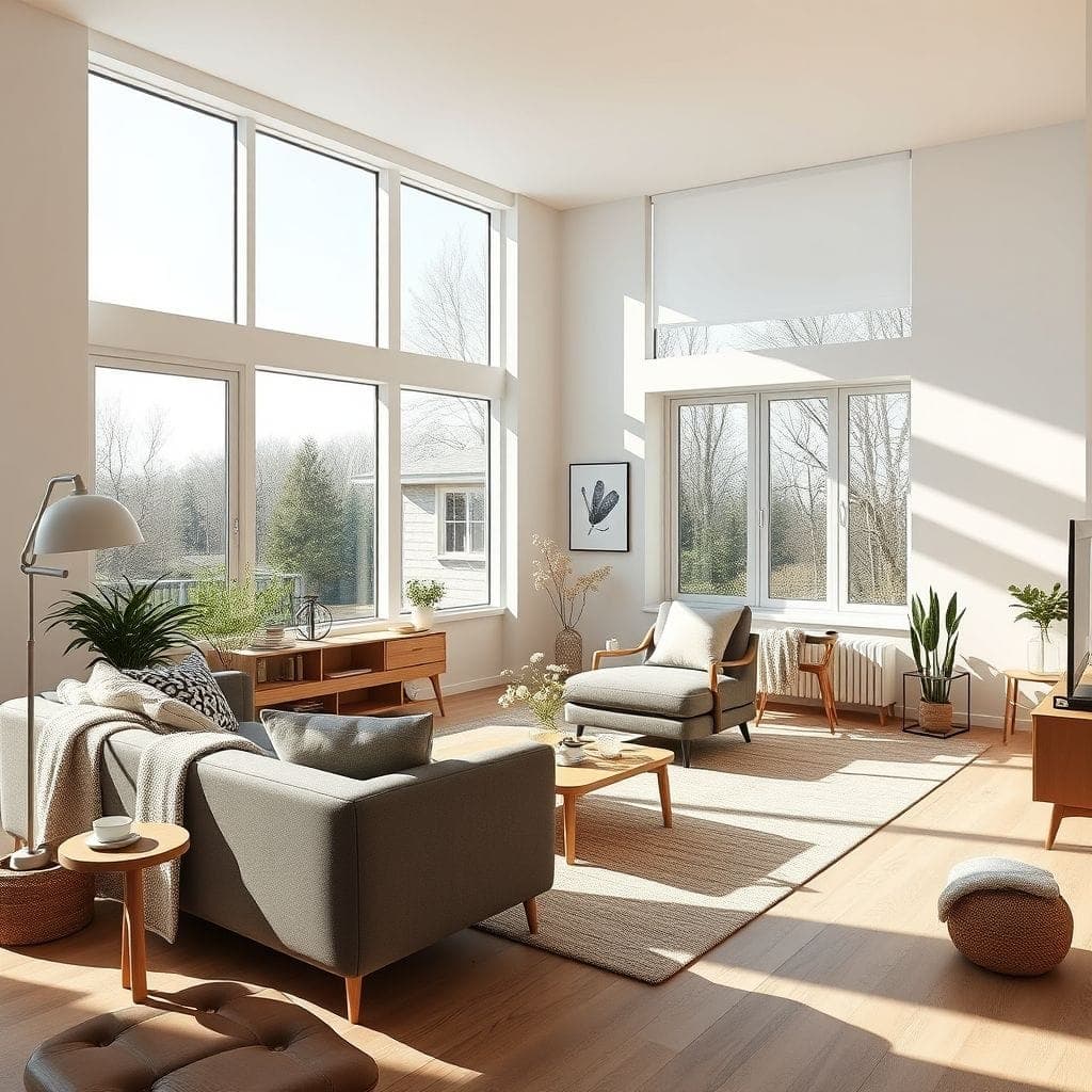 Scandinavian Living Room design example 2