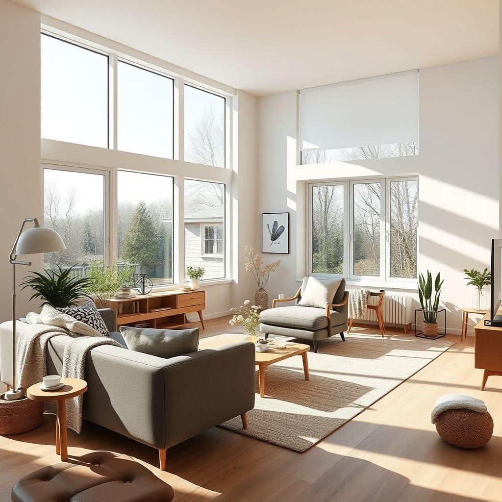 Scandinavian Living Room design example 2
