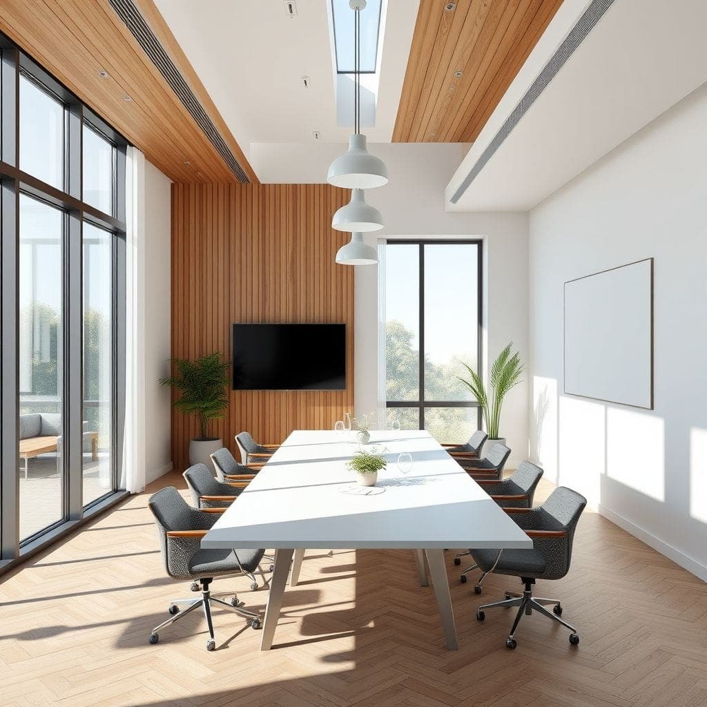 Scandinavian Meeting Room design example 2