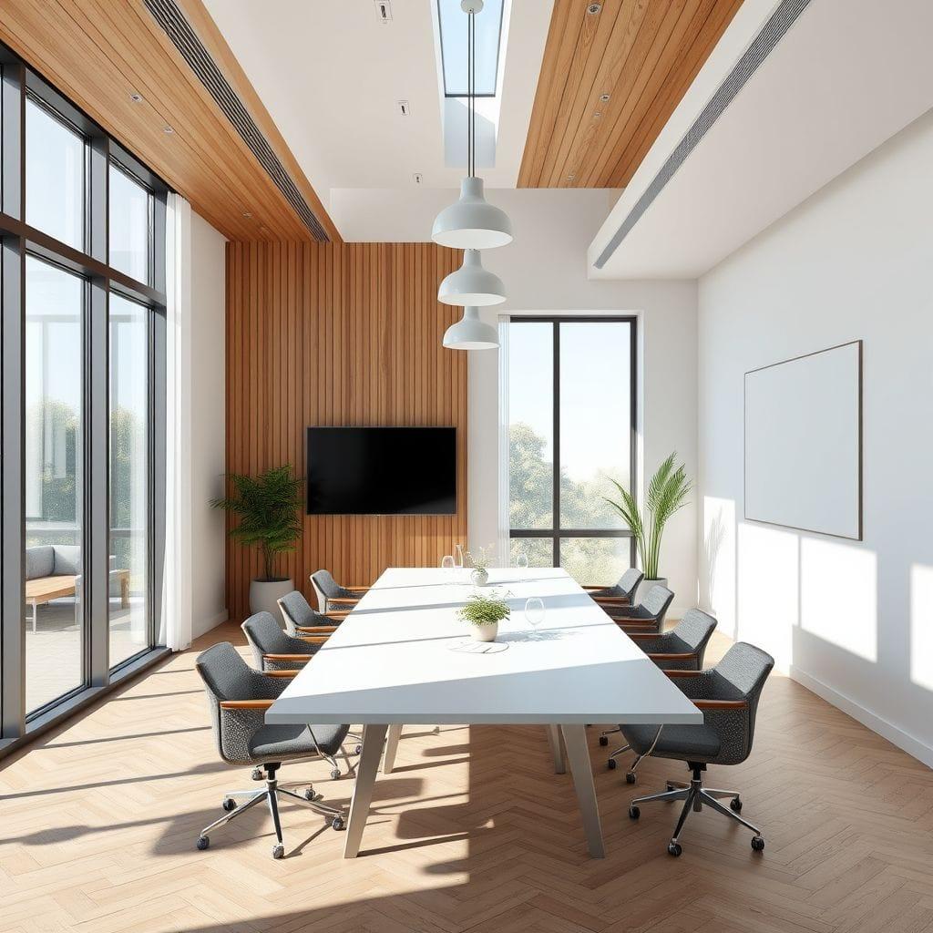 Scandinavian Meeting Room design example 2